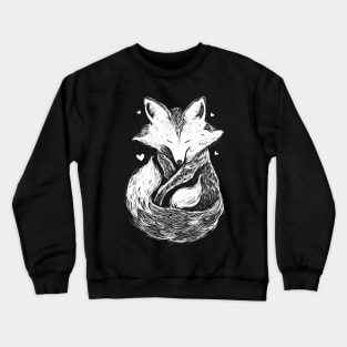 Fox in love Crewneck Sweatshirt